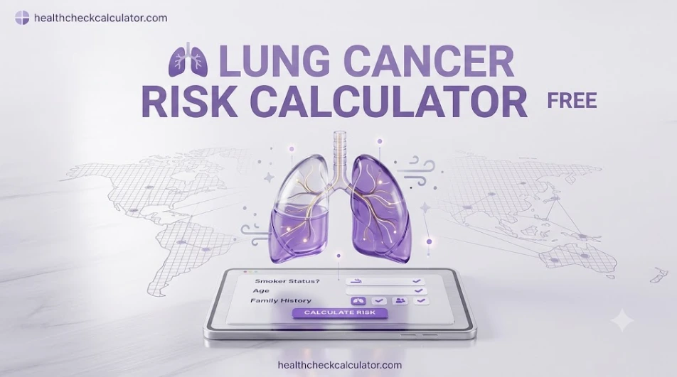🫁 Lung Cancer Risk Calculator – Free Online Risk Assessment Tool