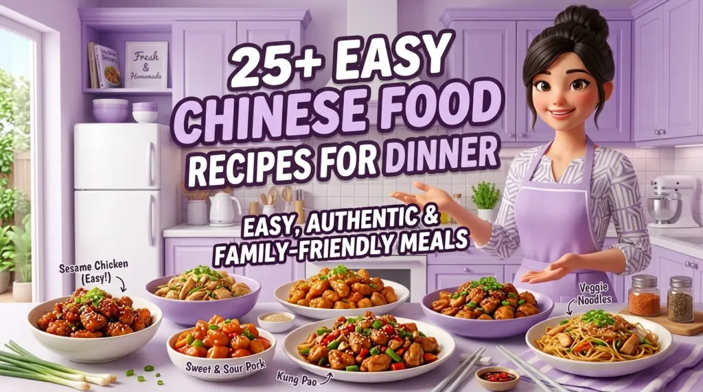 25+ Easy Chinese Food Recipes for Dinner 🍜 Quick & Family-Friendly Meals