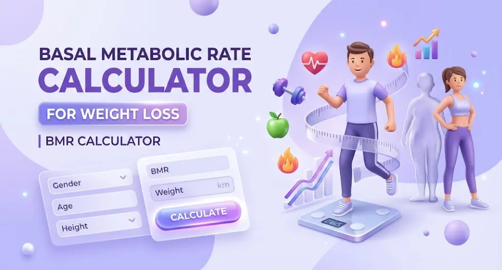 Basal Metabolic Rate Calculator for Weight Loss BMR Calculator