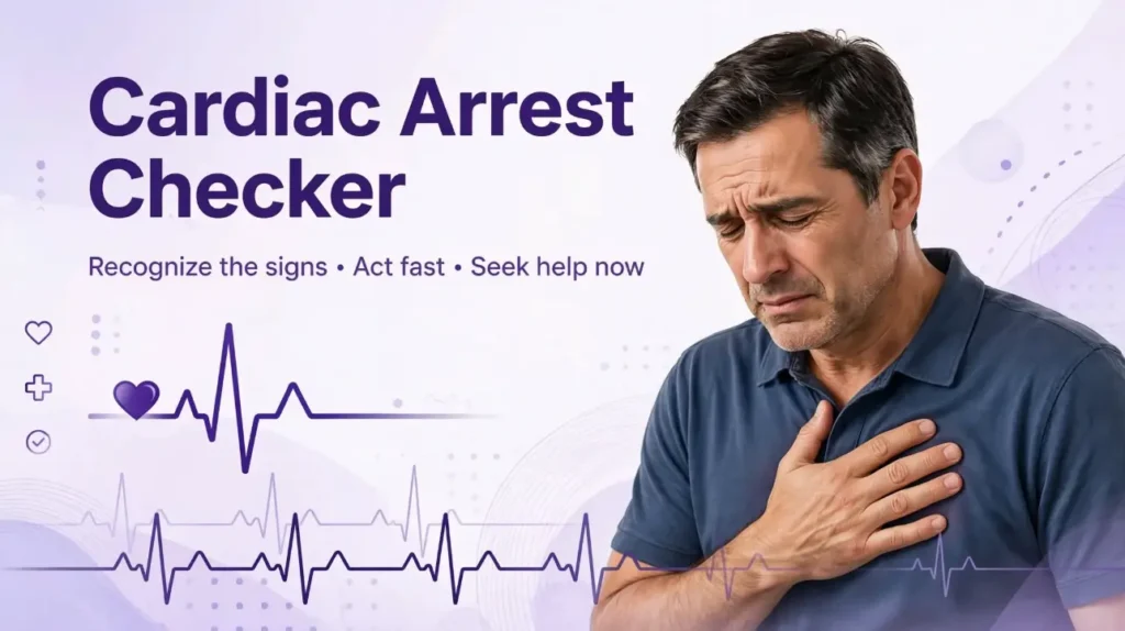 Free Cardiac Arrest Checker Online – Check Symptoms